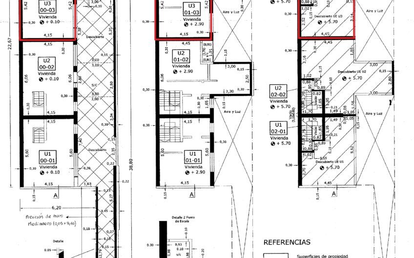 Pasco 3418 – Departamento dúplex de pasillo
