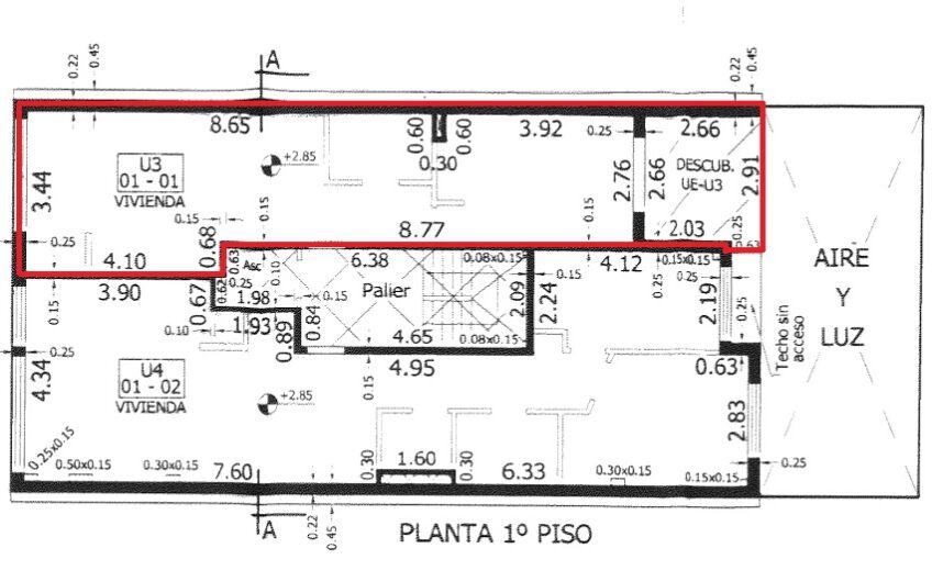 España 1359 – Semipiso Un Dormitorio